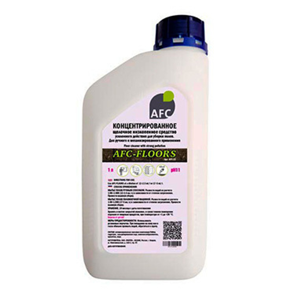 Щелочное средство для мытья полов с сильным загрязнением, AFC-FLOORS