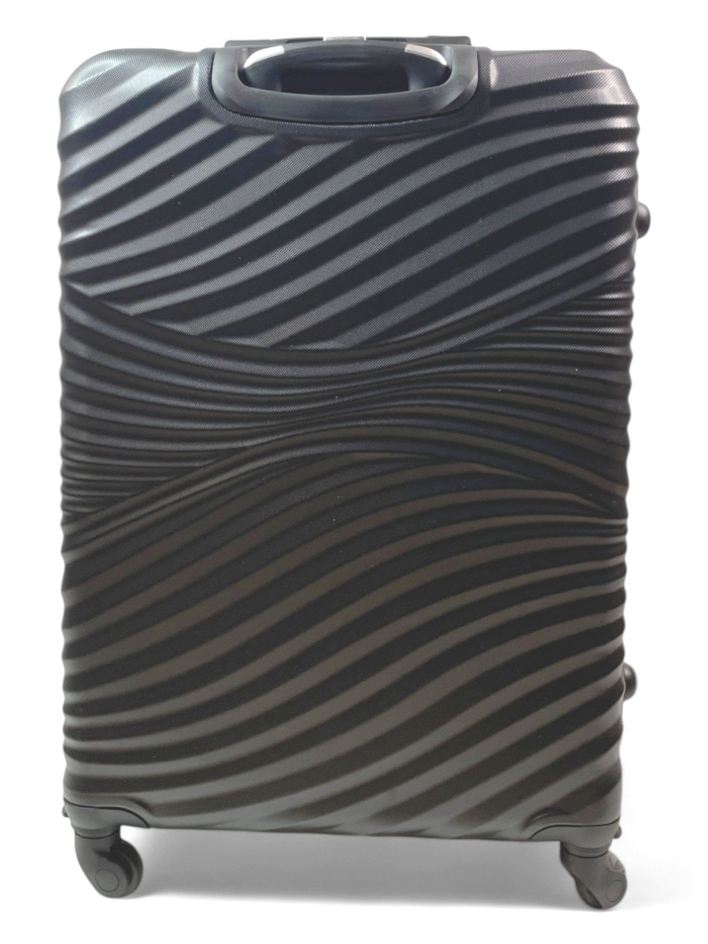 Большой чемодан Bon-Voyage Model Wave ABS, Черный, XL