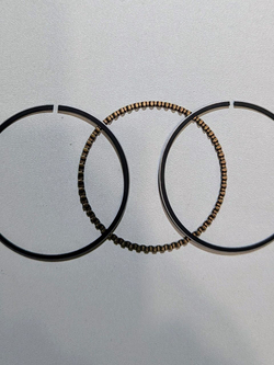 Кольца поршневые для двигателя 152FMH 125см - комплект (стандарт), мотоцикл, питбайк, скутер