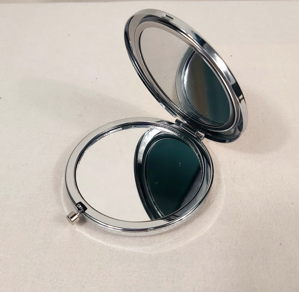 Ручное зеркало "Снегурочка"  (худ. роспись Палех)