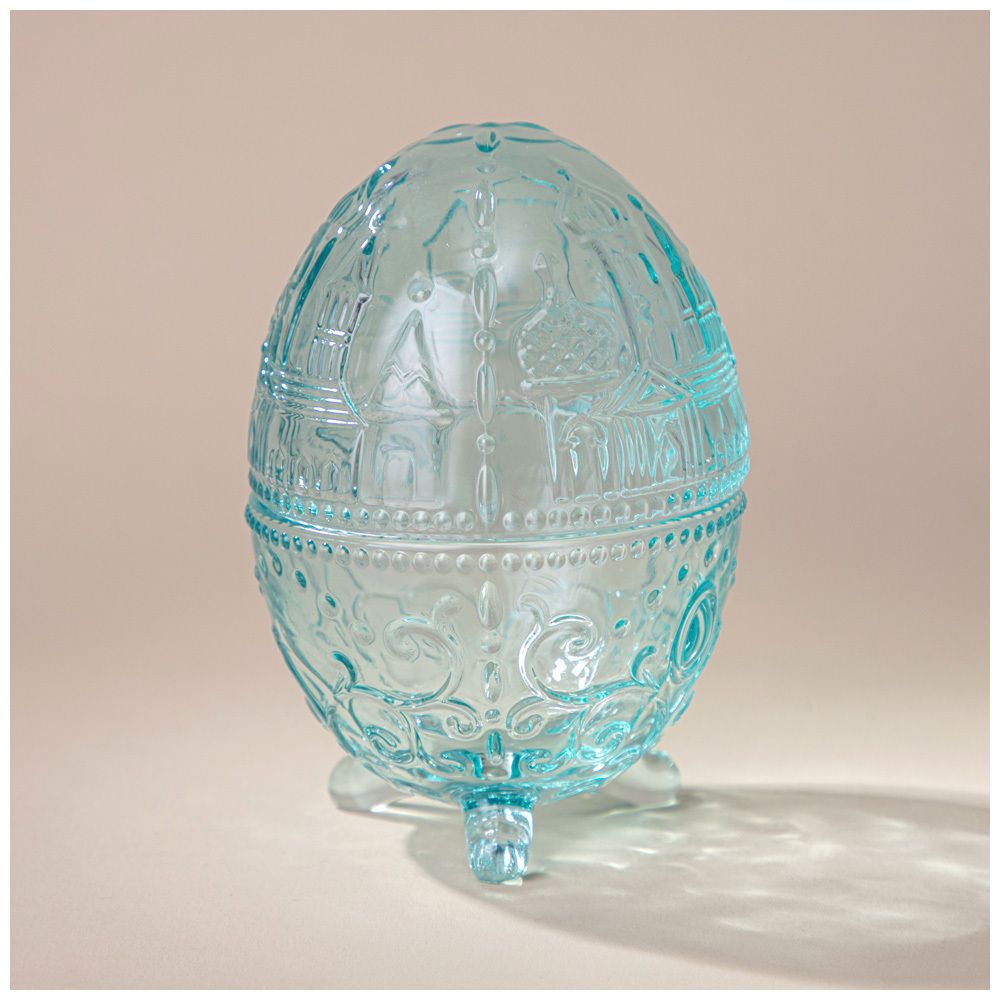 ЕМКОСТЬ ДЛЯ ХРАНЕНИЯ С КРЫШКОЙ "EASTER" EMERALD 9Х9Х13 СМ