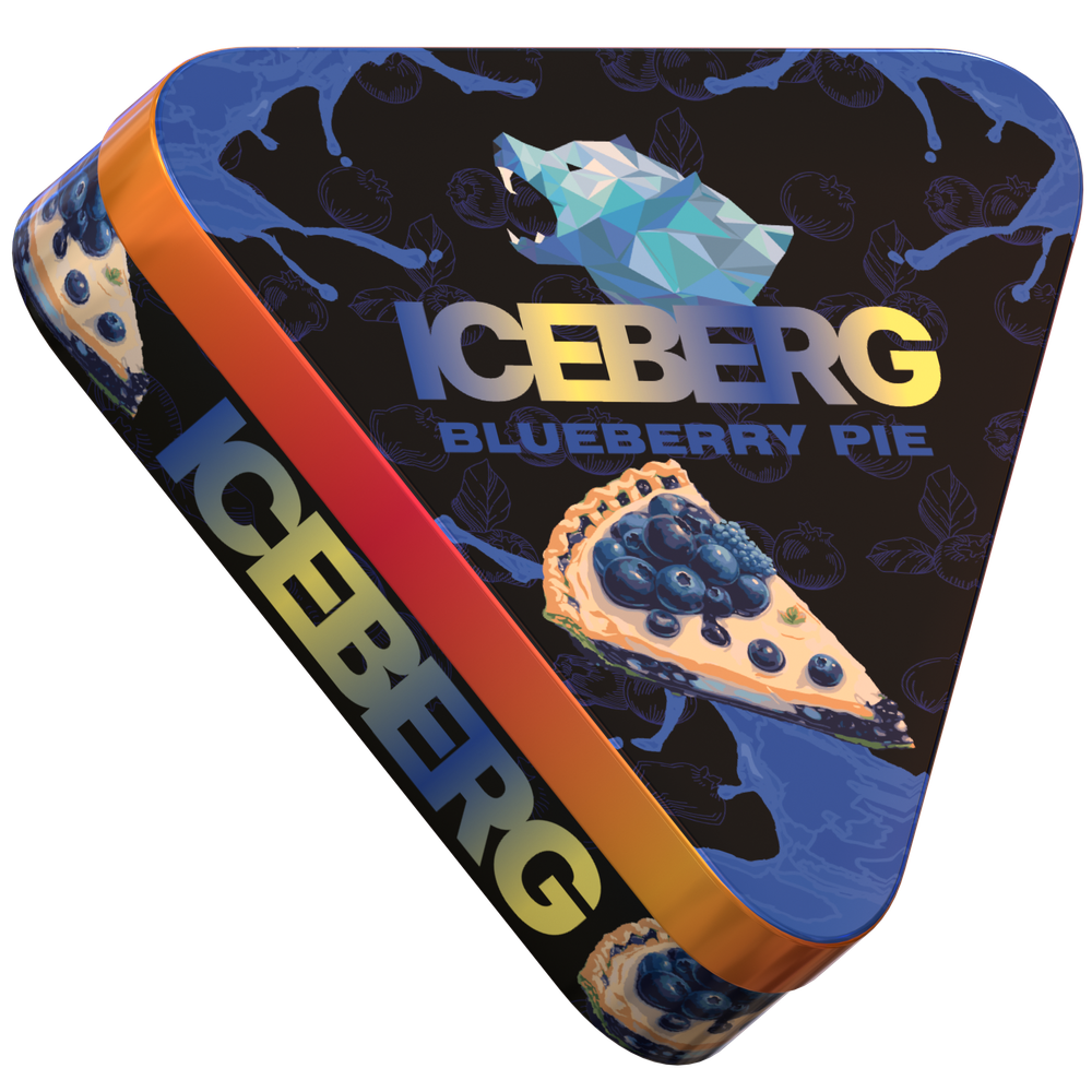 ICEBERG LIMITED TRIANGLE BLUEBERRY PIE (75МГ) - ЧЕРНИЧНЫЙ ПИРОГ