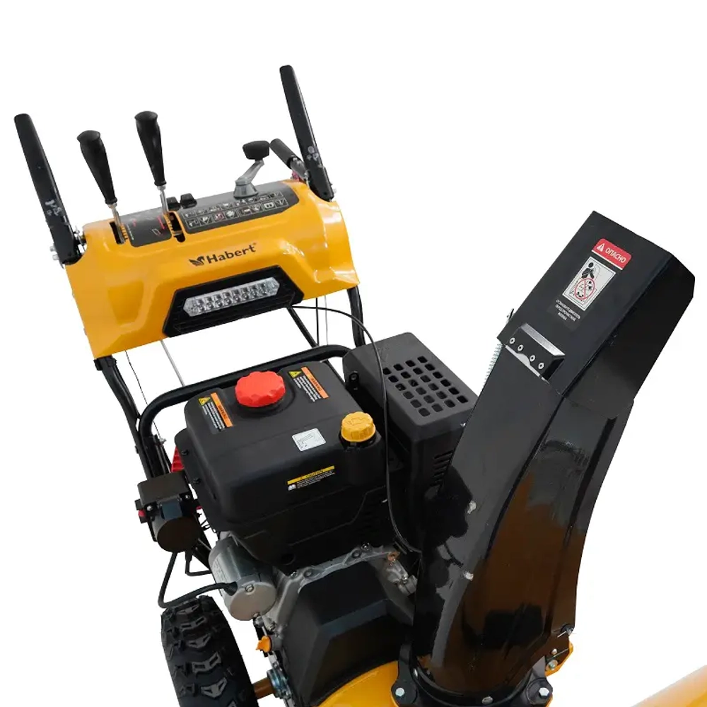 Habert HB1542MS PRO бензиновый снегоуборщик 15 л.с. ковш 107.8 см, выброс 15 м, 6 вперед/2 назад 00-00159859