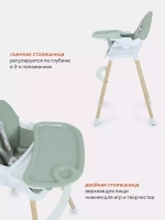 Стол-стул MOWBaby "CRISPY" RH150 Green