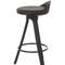 Полубарный стул Trio, 66 см, черный