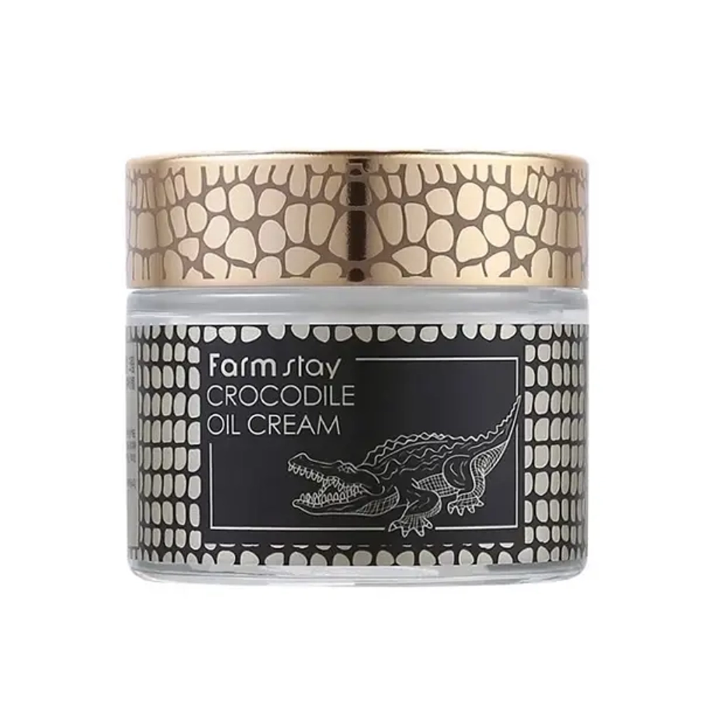 Питательный крем с жиром крокодила FarmStay Crocodile Oil Cream