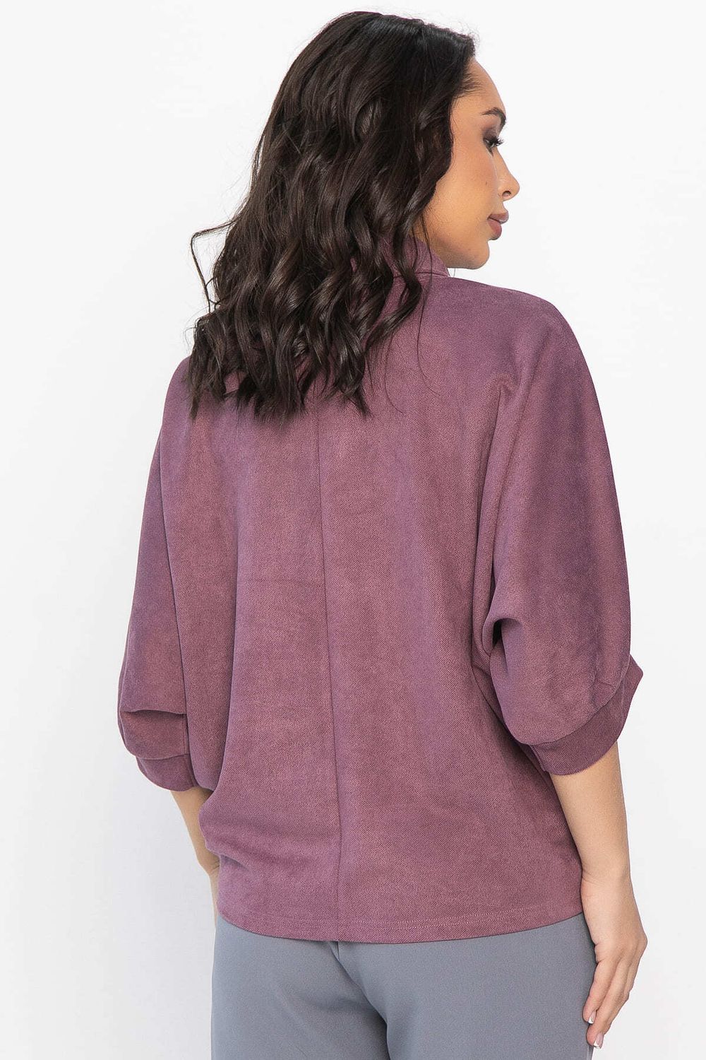 Блуза Барбара (лиловая) Б14573-12М LT Collection
