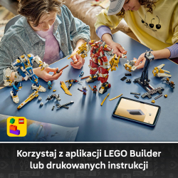 Конструктор LEGO Ninjago 71870 Двойные титановые мехи — фото 7