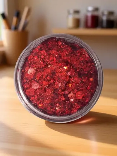 Крем-блестки LENA PANTERA красный 10 гр