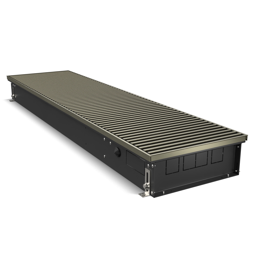 Конвектор внутрипольный Royal Thermo ATRIUM TURBO-110/300/1400-DG-U-DB