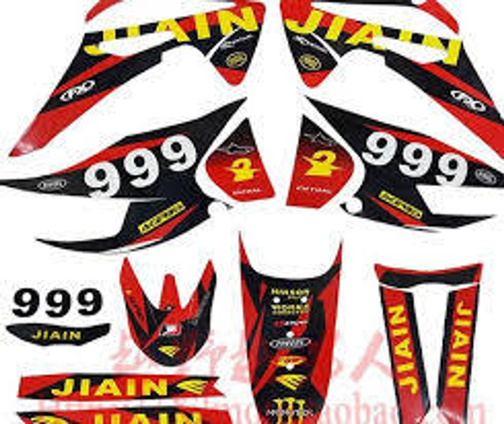 наклейки на эндуро