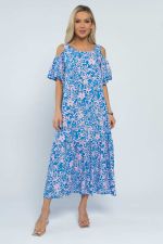 Платье Марианна (сине-розовое) П13472-5М LT Collection
