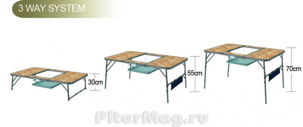 Kovea Titan Slim 4 Folding BBQ Table [KN8FN0111]