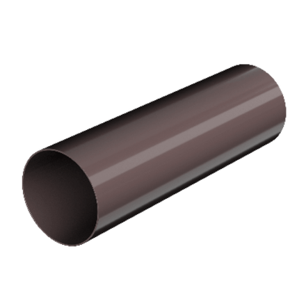 ТН ОПТИМА 120/80 труба, темно-коричневый (3м)