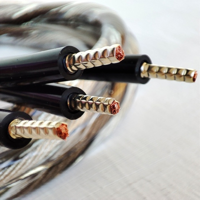 DAXX S192n Акустический кабель 12AWG (3.3мм.кв), класса Hi-End из посеребренной монокристаллической меди -готовая пара-