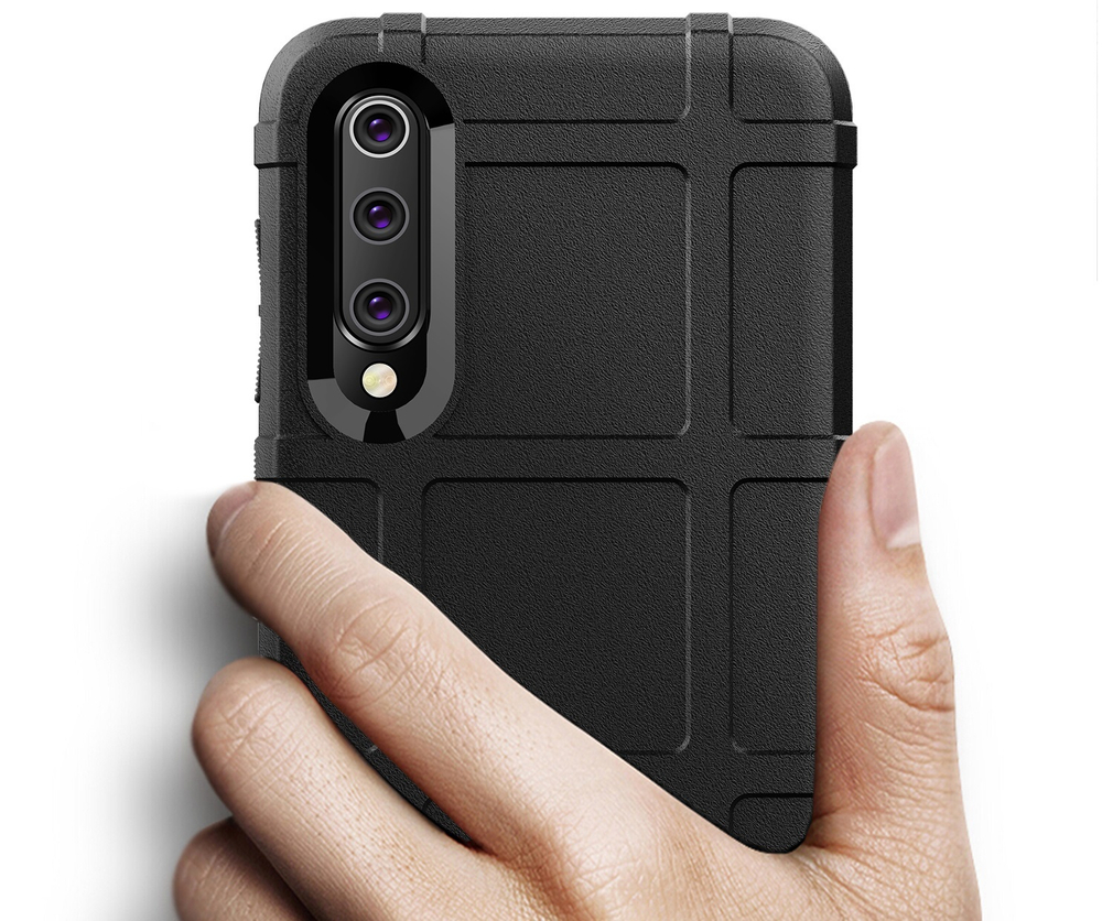 Чехол для Xiaomi Mi 9 SE цвет Black (черный), серия Armor от Caseport