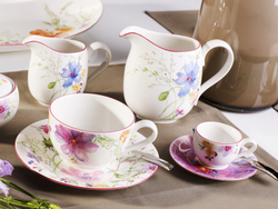 Villeroy & Boch Чашка с блюдцем Mariefleur 80 мл для эспрессо 10-4100-1420+10-4100-1430