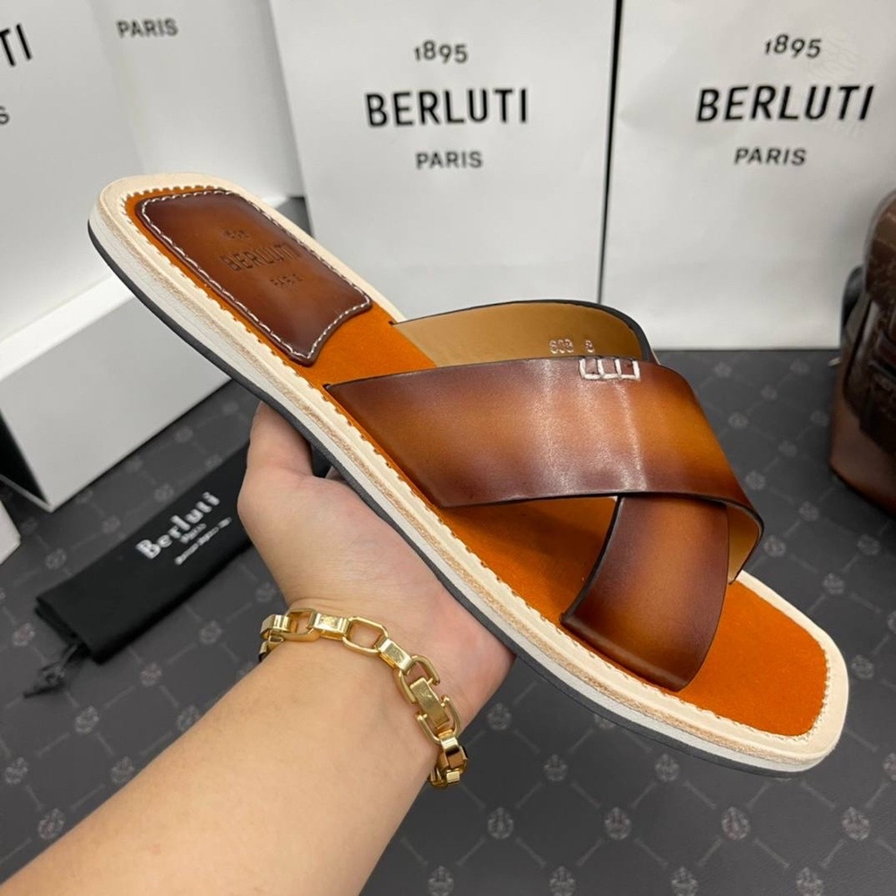 Шлепанцы Berluti
