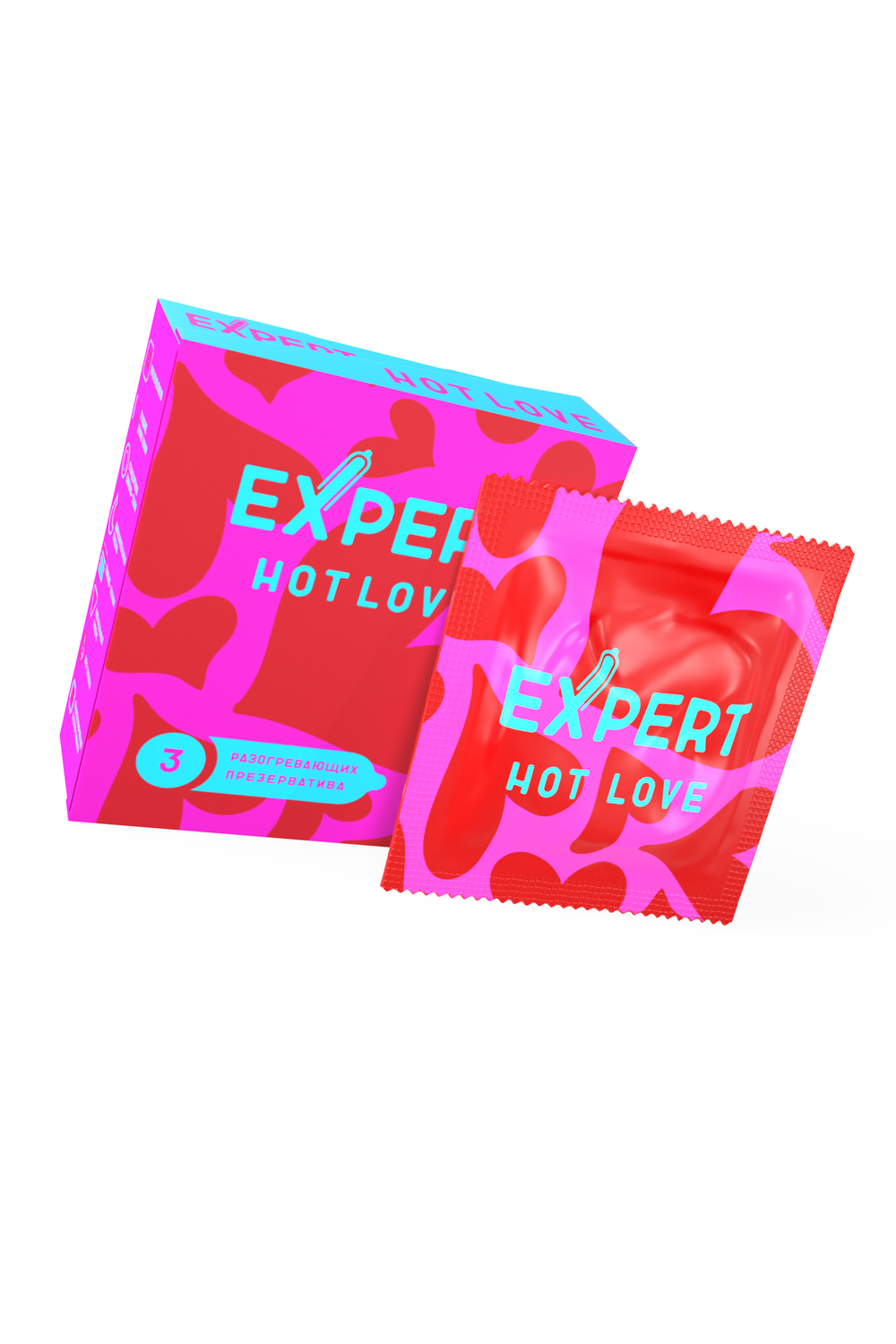 Презервативы Expert Hot Love с разогревающим эффектом №3