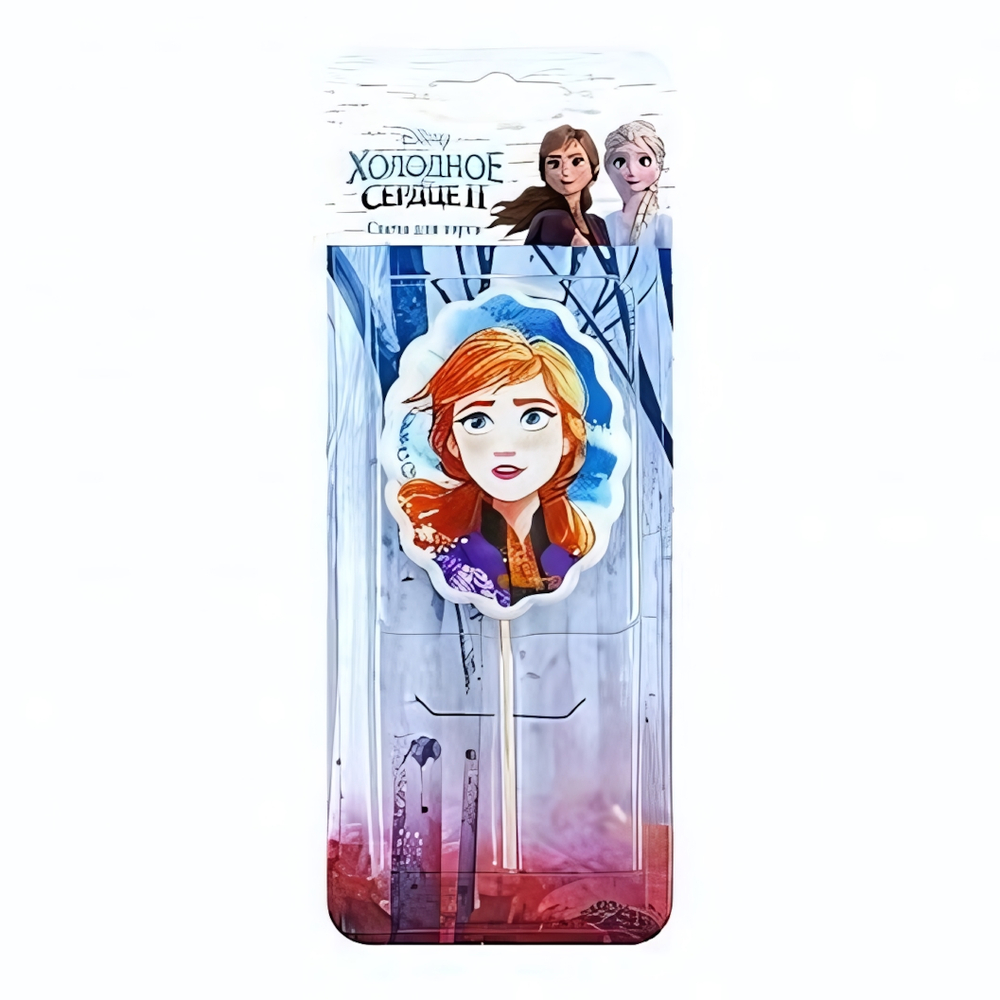 Свеча-топпер Холодное Сердце Анна /Россия