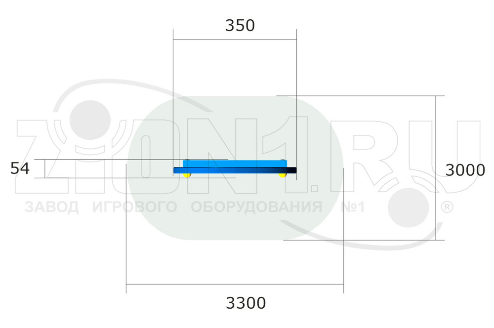 Ростомер Космос М1 ИМ047 для детских игровых площадок