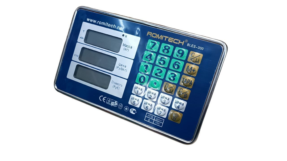 Весы торговые беспроводные электронные Romitech BLES-300
