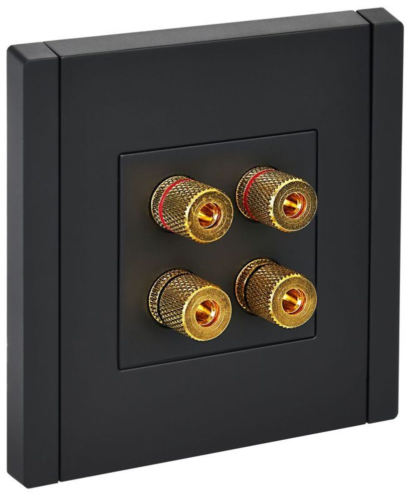 Аудиорозетка 4-м FORTE&amp;PIANO FP139 черн. IEK FP-S40-K02