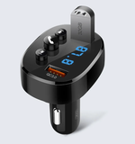 АЗУ XO-BCC03 car charger 18W Bluetooth+QC3.0 Quick Charger