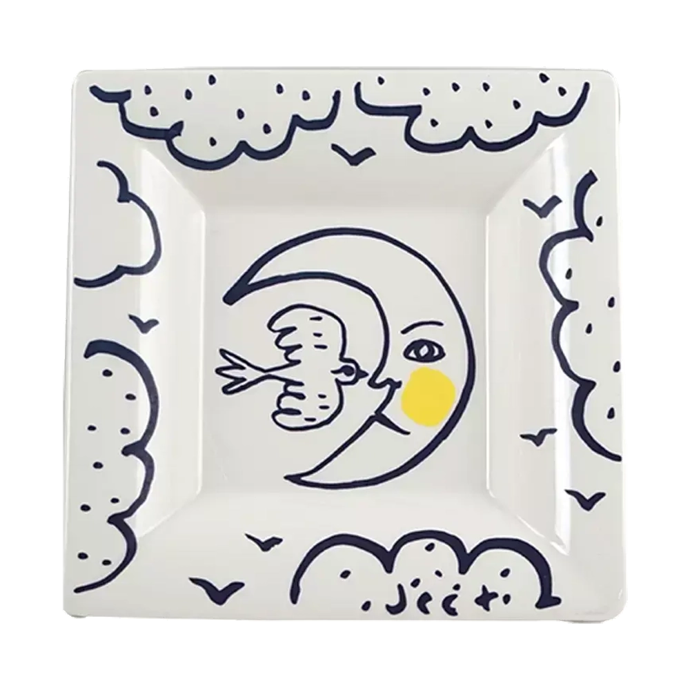 Мелочница квадратная Gien Archipel Sentimental Moon (17 см)