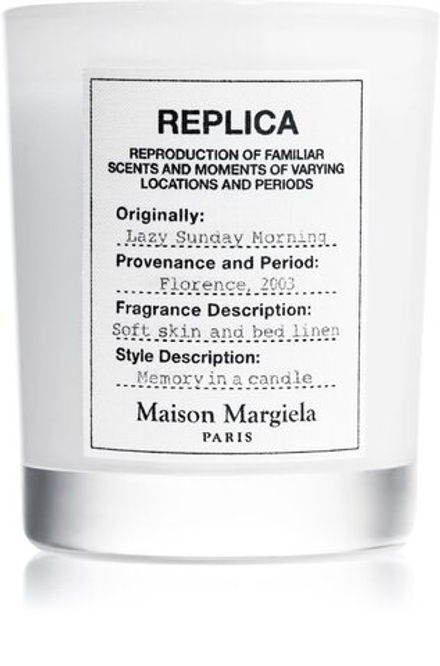 Maison Margiela REPLICA Lazy Sunday Morning - ароматическая свеча /   165  g  / GTIN 3614271664464