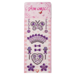 Наклейки-стразы Alingar, акриловые, "Весенний декор", бабочки, сердечки, цветы, пакет с европодвесом