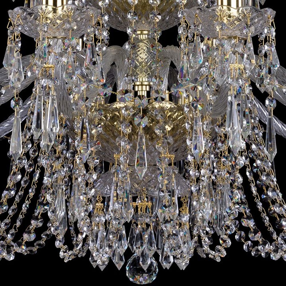 Подвесная люстра Bohemia Art Classic 11.23 11.23.12+6.300.2d.Gd.Dr