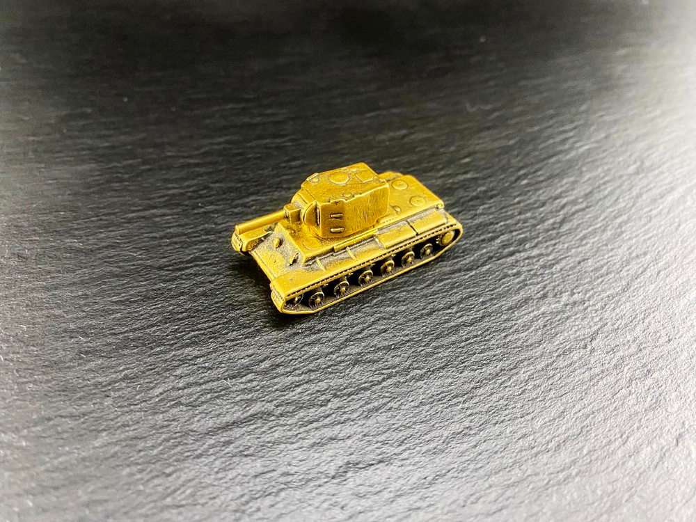 Танк. КВ-2(подвижная башня)