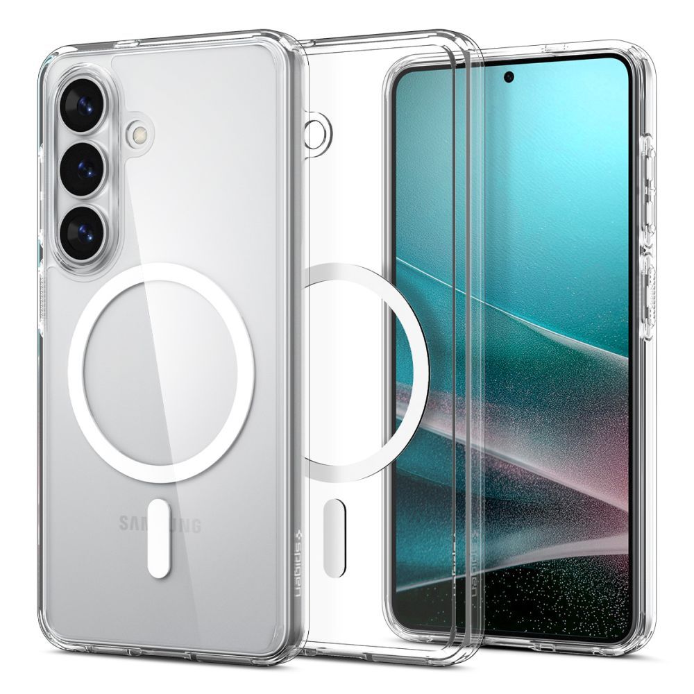 Чехол Spigen Ultra Hybrid Mag Magsafe Galaxy S26 Clear White