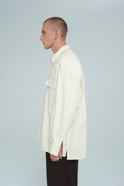Рубашка оверсайз | beige