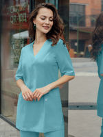 Медицинская блуза женская MediS/Униформа/Медодежда/Медицинская одежда