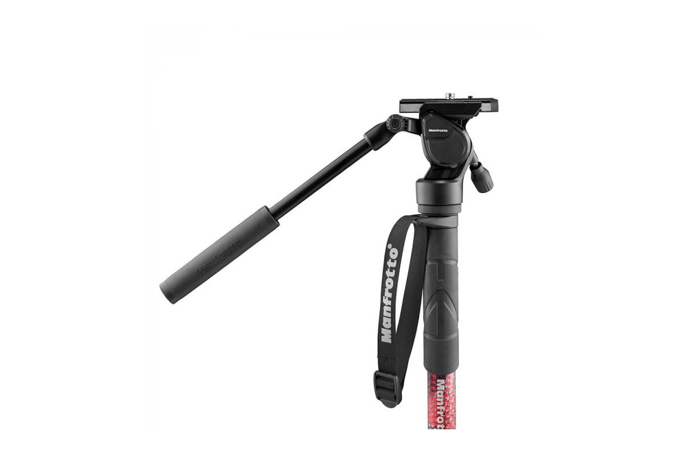 Монопод Manfrotto MVMELMIIA4LIVE для видеосъемки, алюминиевый сплав с головой MVH400