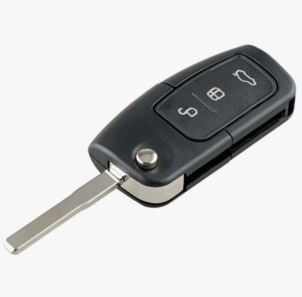 Корпус ключа 12807 Форд выкидной 3 кнопки ford mondeo HU101 Китай