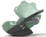 Коляска Cybex Balios S Lux TPE complete Cloud T Leaf Green Plus 3 в 1 Almond Beige с дождевиками
