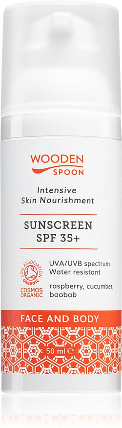 WoodenSpoon Skin Nourishment - молочко для лица и тела SPF 35 /   50  ml  / GTIN 3800232735834