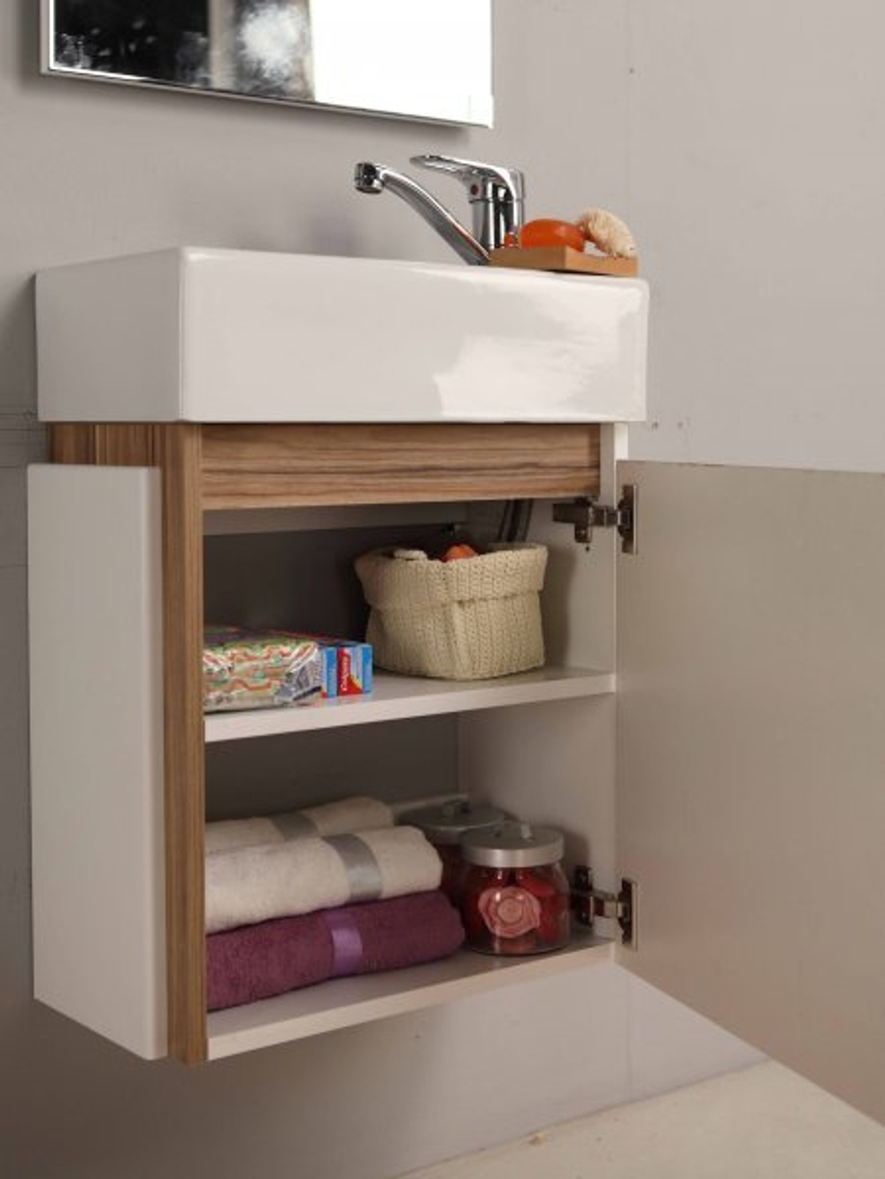 Тумба под раковину Акватон Эклипс М46 левая