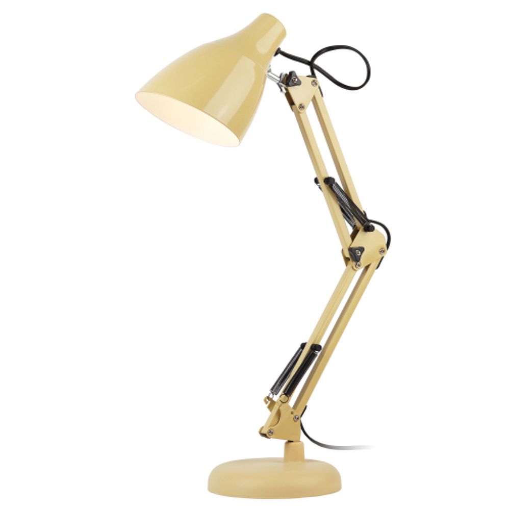 Настольный светильник ЭРА N-123-Е27-40W-BG бежевый | Настольные светильники под лампу