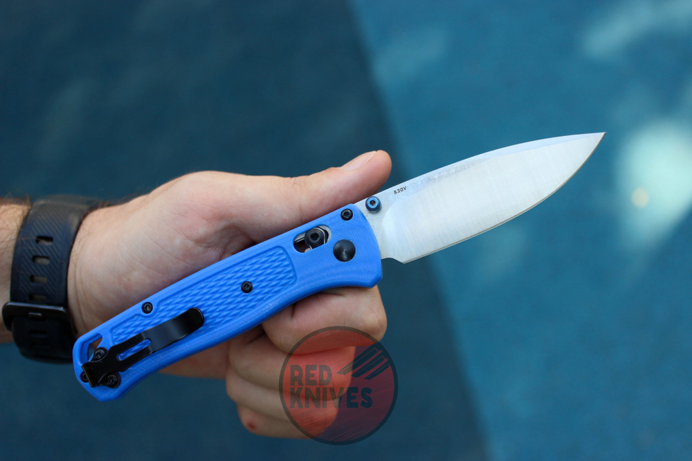 Нож Benchmade 535 Bugout - G10 - Синий BMCU535-SS-20CV-G10-BLU