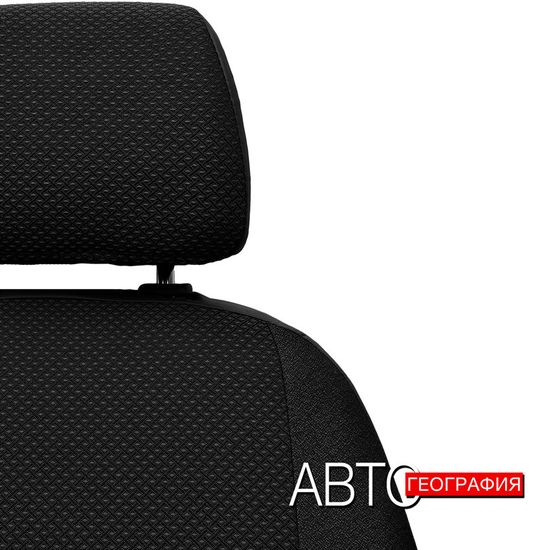 Чехлы на сиденья Chevrolet Orlando (2010-2015) из жаккарда с поясничной поддержкой