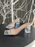 Босоножки прозрачные