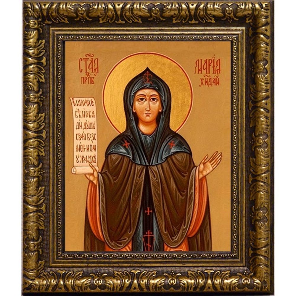 Мария Хиданская Святая блаженная. Икона на холсте.