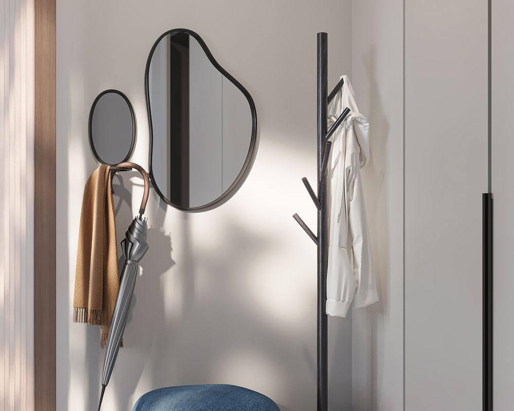 Зеркало Margres, черное