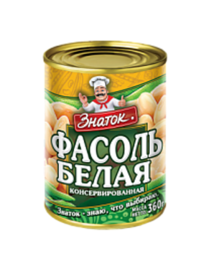 Фасоль белая Знаток 360гр