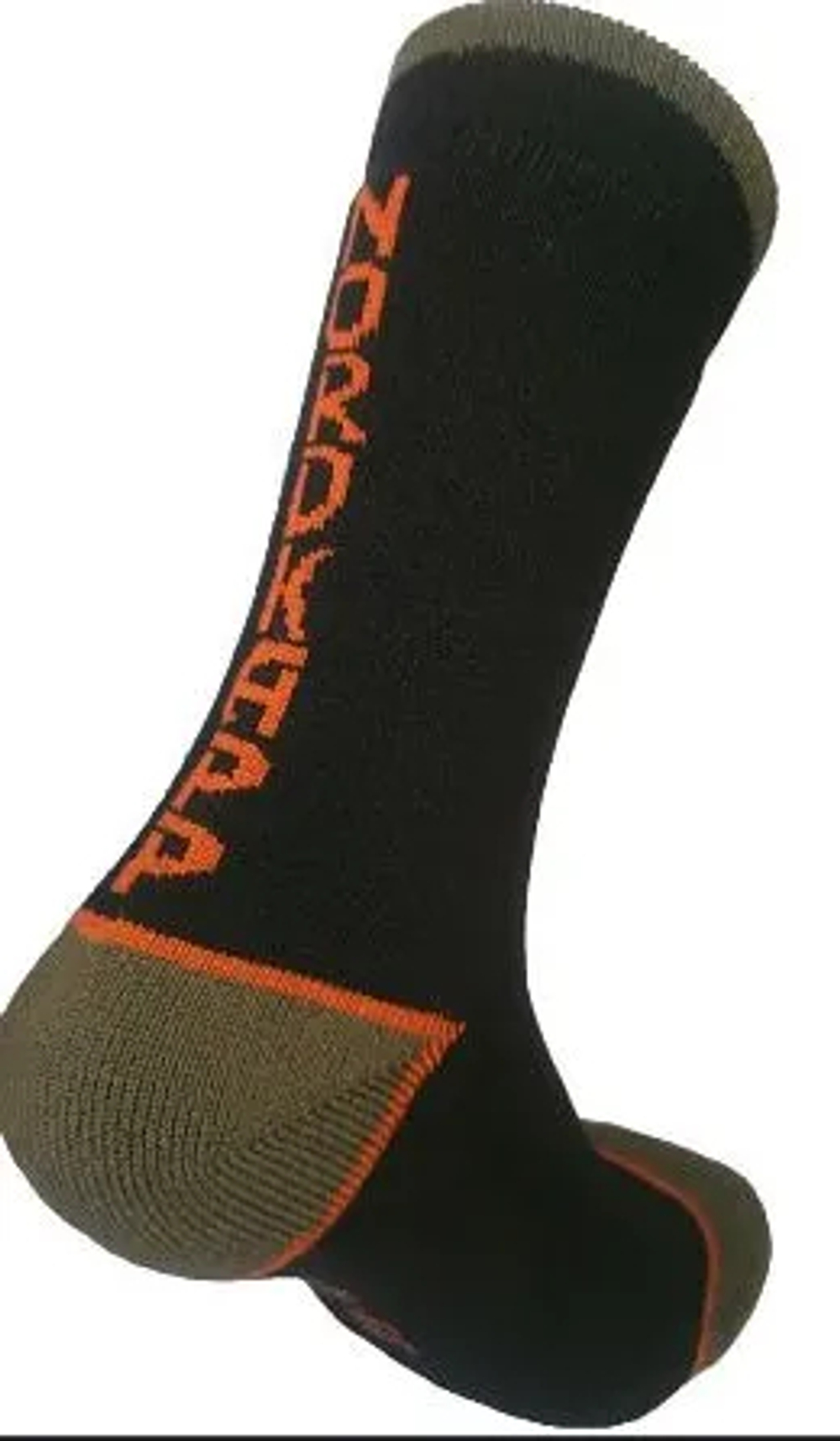 Термоноски зимние 979-O AVI-OUTDOOR, меринос 38%, черный+оранжевый