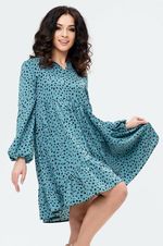 Платье Марика (42-52) Serenada бирюзовый (Акция)